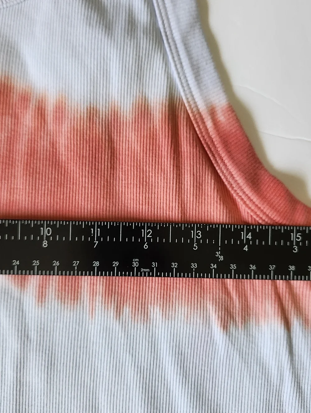 Sundry Umbrella Stripe Tie Dye Crewneck Tank Top Skort Womens XL Modal Vacation